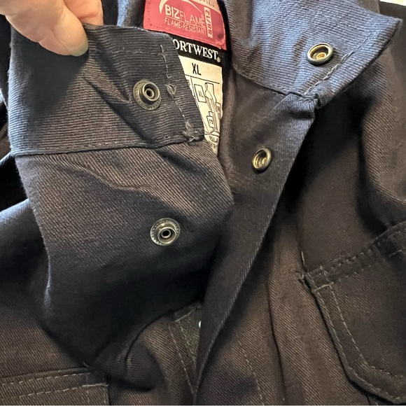 Portwest UFR88, Bizflame 88/12 Flame Resistant Coveralls, XL - Picture 12 of 16